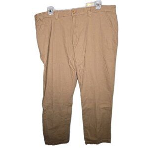 Reel Legends NWT Canvas Pants UPF 30 Men's Size 42x32 Brown Khaki Fishing NEW